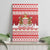 Monaco Christmas Canvas Wall Art Joyeux Noel Coat Of Arms - Wonder Print Shop
