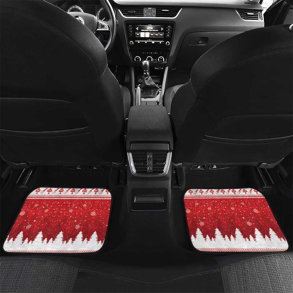 Monaco Christmas Car Mats Joyeux Noel Coat Of Arms - Wonder Print Shop