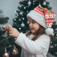 Monaco Christmas Santa Hat Joyeux Noel Coat Of Arms - Wonder Print Shop