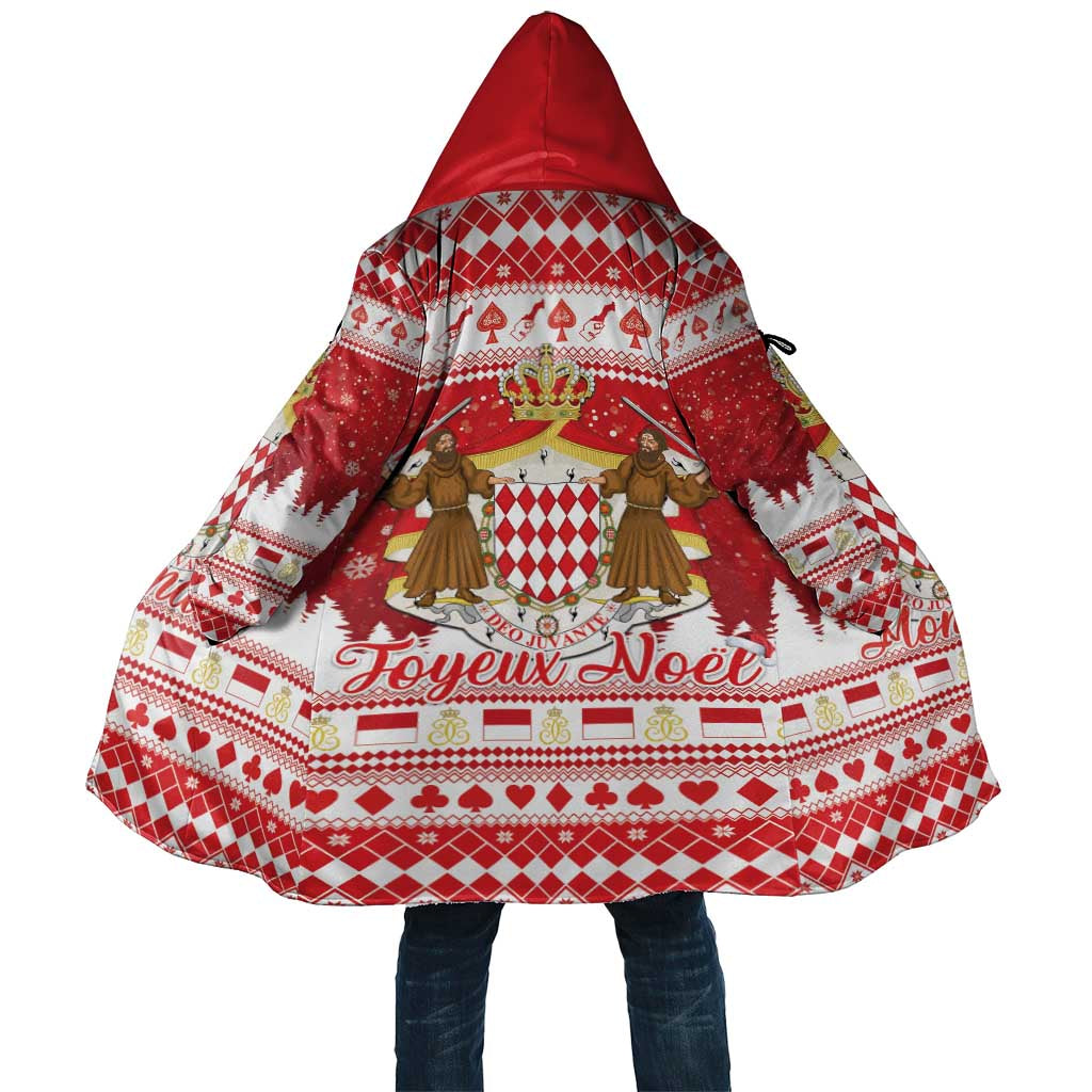 Monaco Christmas Cloak Joyeux Noel Coat Of Arms - Wonder Print Shop