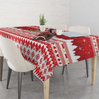 Monaco Christmas Tablecloth Joyeux Noel Coat Of Arms - Wonder Print Shop