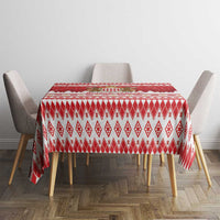 Monaco Christmas Tablecloth Joyeux Noel Coat Of Arms - Wonder Print Shop