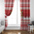 Monaco Christmas Window Curtain Joyeux Noel Coat Of Arms - Wonder Print Shop