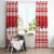 Monaco Christmas Window Curtain Joyeux Noel Coat Of Arms - Wonder Print Shop