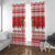 Monaco Christmas Window Curtain Joyeux Noel Coat Of Arms - Wonder Print Shop