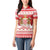 Monaco Christmas Women Polo Shirt Joyeux Noel Coat Of Arms - Wonder Print Shop