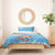 Monaco Christmas Bedding Set Swimming Santa Claus - Wonder Print Shop