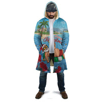 Monaco Christmas Cloak Swimming Santa Claus - Wonder Print Shop