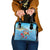 Monaco Christmas Shoulder Handbag Swimming Santa Claus - Wonder Print Shop