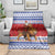 Armenia Christmas Blanket Santa Riding Lion - Wonder Print Shop