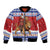 Armenia Christmas Bomber Jacket Santa Riding Lion - Wonder Print Shop