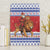 Armenia Christmas Canvas Wall Art Santa Riding Lion - Wonder Print Shop
