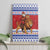 Armenia Christmas Canvas Wall Art Santa Riding Lion - Wonder Print Shop