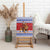 Armenia Christmas Canvas Wall Art Santa Riding Lion - Wonder Print Shop