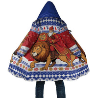Armenia Christmas Cloak Santa Riding Lion - Wonder Print Shop