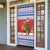 Armenia Christmas Door Cover Santa Riding Lion - Wonder Print Shop