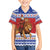 Armenia Christmas Kid Hawaiian Shirt Santa Riding Lion - Wonder Print Shop