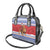 Armenia Christmas Shoulder Handbag Santa Riding Lion - Wonder Print Shop