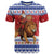Armenia Christmas T Shirt Santa Riding Lion - Wonder Print Shop
