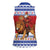 Armenia Christmas Women Sleeveless Polo Shirt Santa Riding Lion - Wonder Print Shop