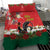 Portugal Christmas Bedding Set Rooster of Barcelos Christmas Lightning Art - Wonder Print Shop