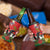Portugal Christmas 4 in 1 Can Cooler Tumbler Rooster of Barcelos Christmas Lightning Art - Wonder Print Shop