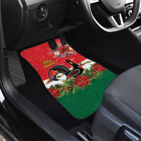 Portugal Christmas Car Mats Rooster of Barcelos Christmas Lightning Art - Wonder Print Shop