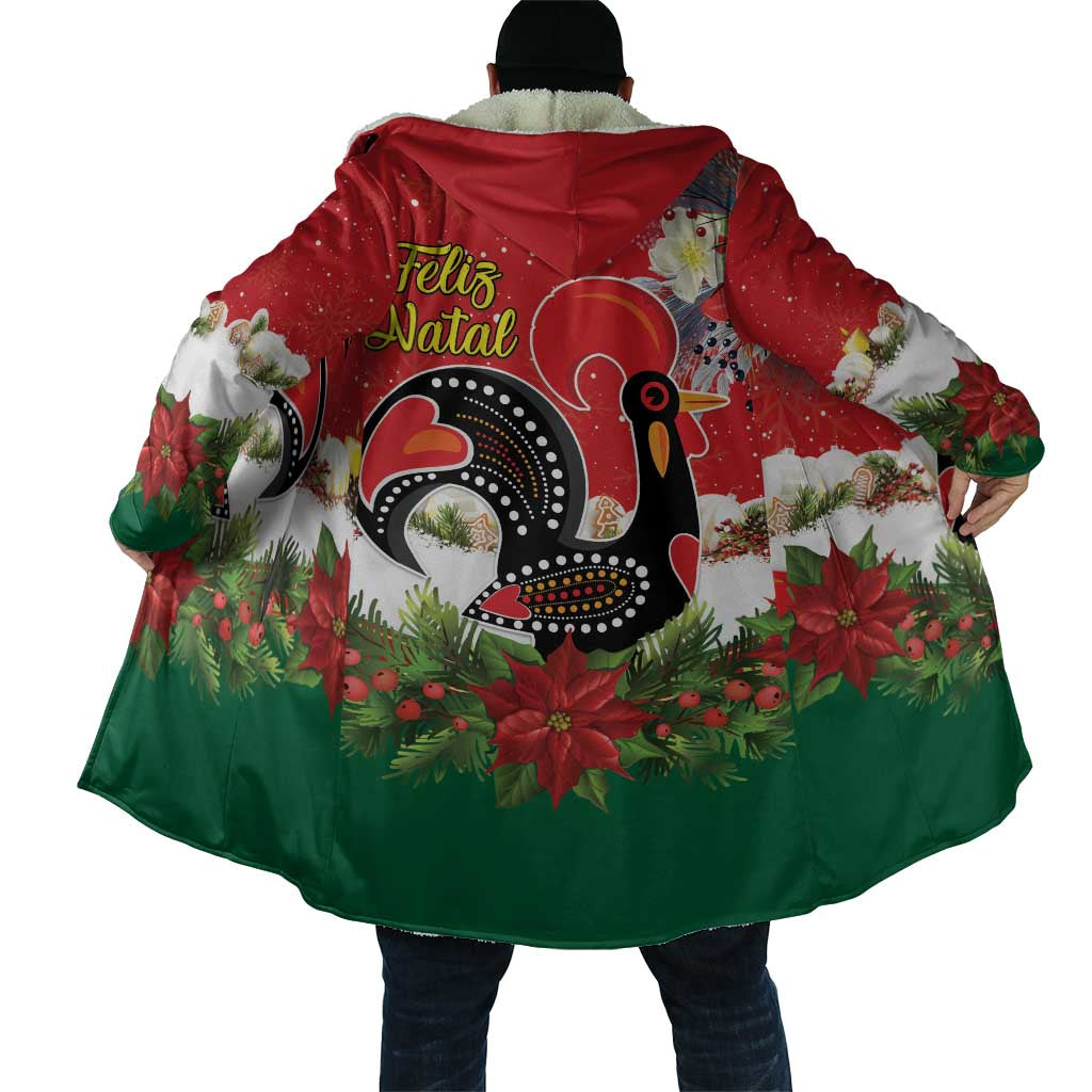 Portugal Christmas Cloak Rooster of Barcelos Christmas Lightning Art - Wonder Print Shop