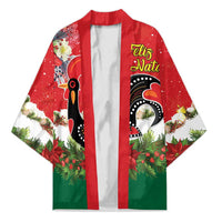 Portugal Christmas Kimono Rooster of Barcelos Christmas Lightning Art - Wonder Print Shop