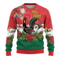 Portugal Christmas Ugly Christmas Sweater Rooster of Barcelos Christmas Lightning Art - Wonder Print Shop
