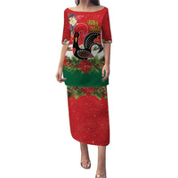 Portugal Christmas Puletasi Rooster of Barcelos Christmas Lightning Art - Wonder Print Shop