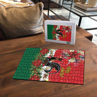 Portugal Christmas Puzzle Rooster of Barcelos Christmas Lightning Art - Wonder Print Shop