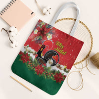 Portugal Christmas Tote Bag Rooster of Barcelos Christmas Lightning Art - Wonder Print Shop