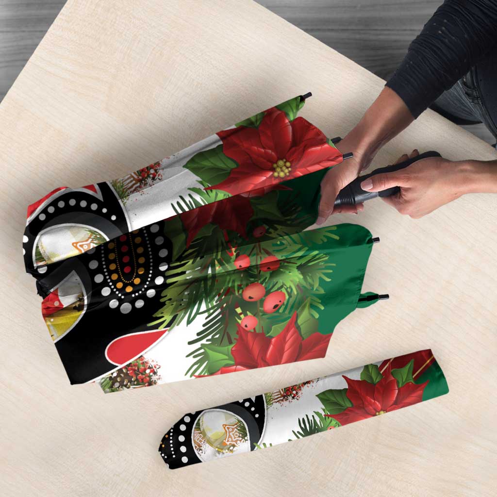 Portugal Christmas Umbrella Rooster of Barcelos Christmas Lightning Art - Wonder Print Shop