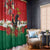 Portugal Christmas Window Curtain Rooster of Barcelos Christmas Lightning Art - Wonder Print Shop