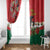 Portugal Christmas Window Curtain Rooster of Barcelos Christmas Lightning Art - Wonder Print Shop