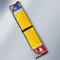 Moldova Christmas Auto Sun Shade Coat Of Arms Craciun fericit - Wonder Print Shop