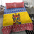 Moldova Christmas Bedding Set Coat Of Arms Craciun fericit - Wonder Print Shop