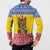 Moldova Christmas Button Sweatshirt Coat Of Arms Craciun fericit - Wonder Print Shop