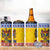 Moldova Christmas 4 in 1 Can Cooler Tumbler Coat Of Arms Craciun fericit - Wonder Print Shop