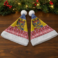 Moldova Christmas Santa Hat Coat Of Arms Craciun fericit - Wonder Print Shop