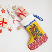 Moldova Christmas Stocking Coat Of Arms Craciun fericit - Wonder Print Shop