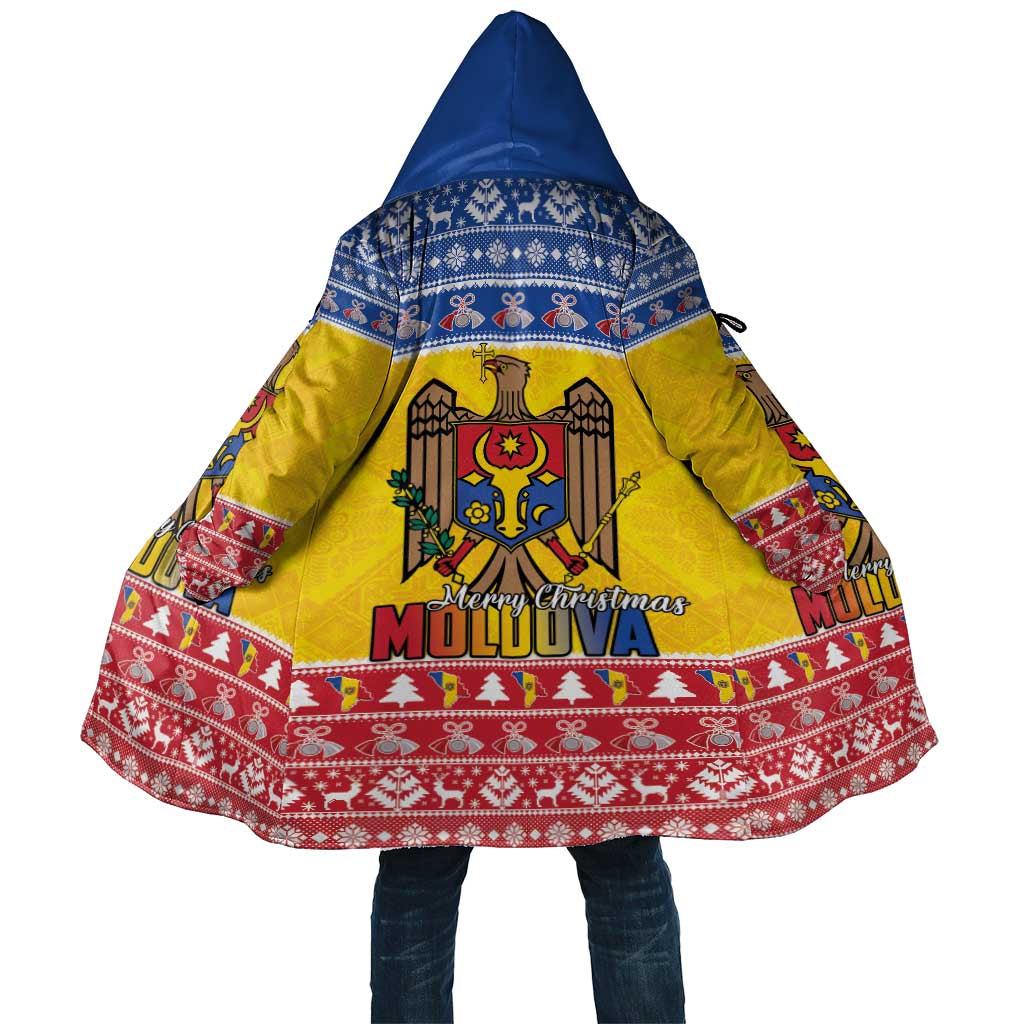 Moldova Christmas Cloak Coat Of Arms Craciun fericit - Wonder Print Shop