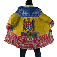 Moldova Christmas Cloak Coat Of Arms Craciun fericit - Wonder Print Shop