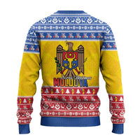 Moldova Christmas Ugly Christmas Sweater Coat Of Arms Craciun fericit - Wonder Print Shop