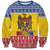Moldova Christmas Sweatshirt Coat Of Arms Craciun fericit - Wonder Print Shop