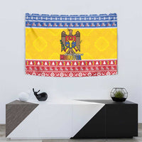 Moldova Christmas Tapestry Coat Of Arms Craciun fericit - Wonder Print Shop