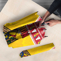 Moldova Christmas Umbrella Coat Of Arms Craciun fericit - Wonder Print Shop