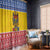 Moldova Christmas Window Curtain Coat Of Arms Craciun fericit - Wonder Print Shop
