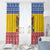 Moldova Christmas Window Curtain Coat Of Arms Craciun fericit - Wonder Print Shop